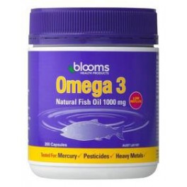 Blooms Omega 3 Natural Fish Oil 1000mg Blooms Omega 3 Natural Fish Oil 1000mg